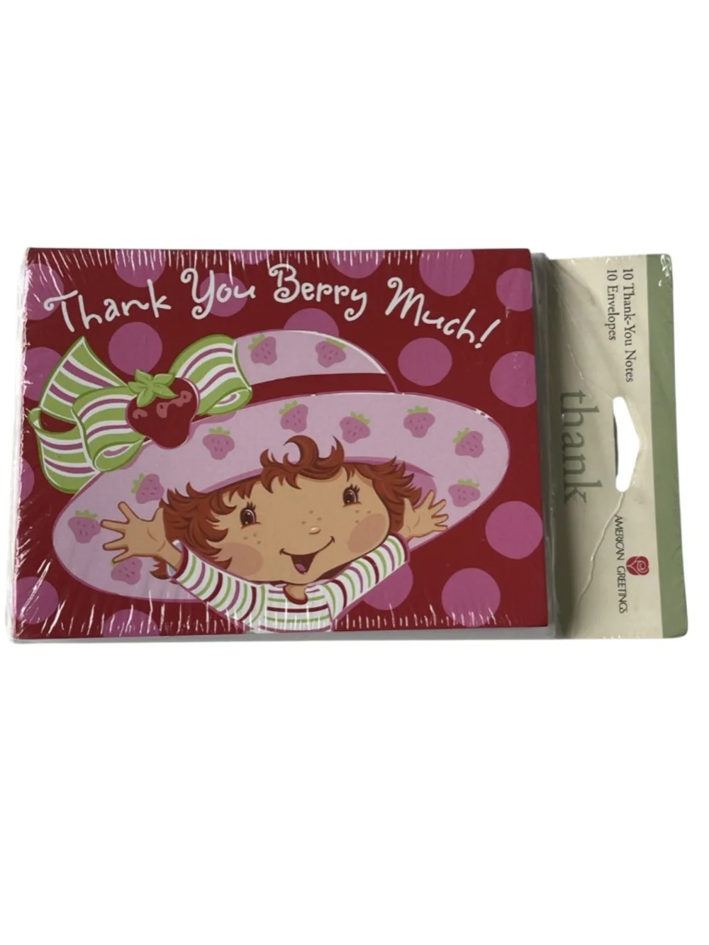 Strawberry Shortcake Party Invitations 10 Invitations & Thank You Notes 4 Packs